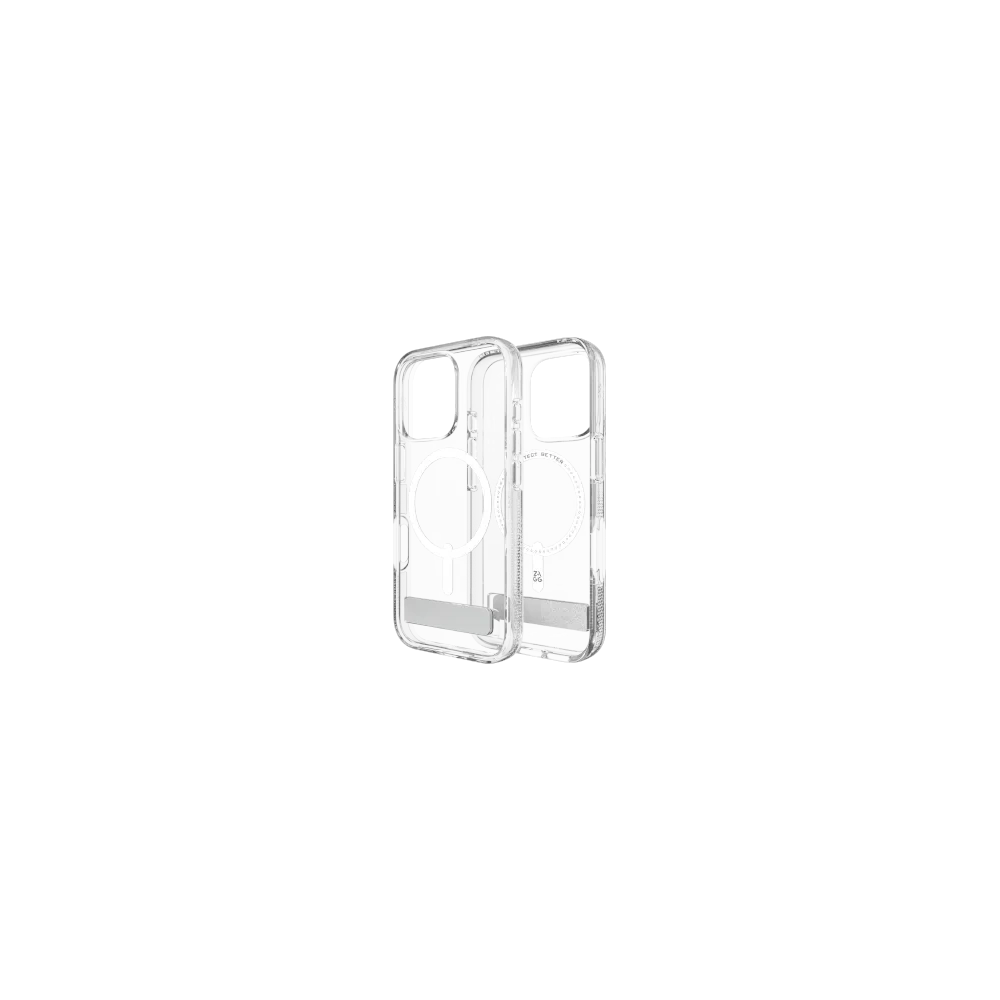Hurtownia GSM - Etui ZAGG Crystal Palace Snap Kickstand Apple iPhone 16 Pro MagSafe (clear) - ZAG108 - {ean13} - Hurt