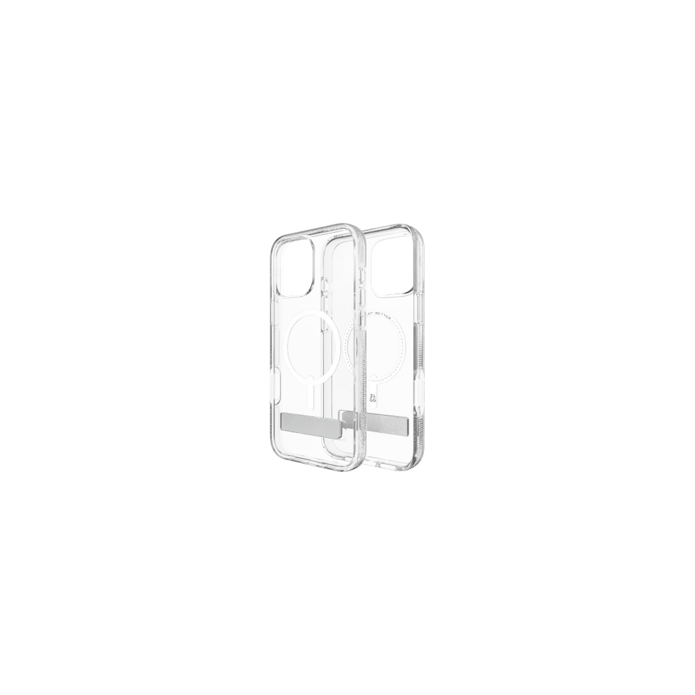 Wholesale ZAGG Crystal Palace Snap Kickstand Apple iPhone 16 Pro Max MagSafe (clear) - ZAG110 - {ean13} - Hurt