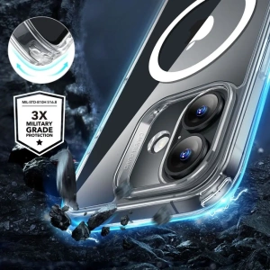 Hurtownia GSM - Zestaw ESR Classic Hybrid Halolock MagSafe & Tempered Glass Apple iPhone 16 Clear - ESR826 - {ean13} - Hurt