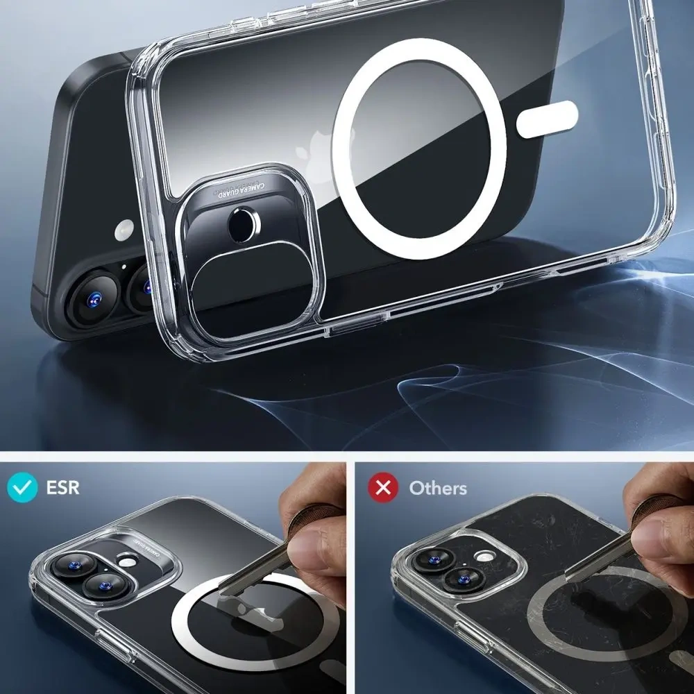 Wholesale ESR Classic Hybrid Halolock MagSafe & Tempered Glass Apple iPhone 16 Clear - ESR826 - {ean13} - Hurt