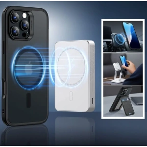 ESR Classic Hybrid Halolock MagSafe a tvrzené sklo Apple iPhone 16 Pro matná černá