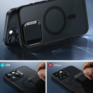 Hurtownia GSM - Zestaw ESR Classic Hybrid Halolock MagSafe & Tempered Glass Apple iPhone 16 Pro Frosted Black - ESR828 - {ean13} - Hurt