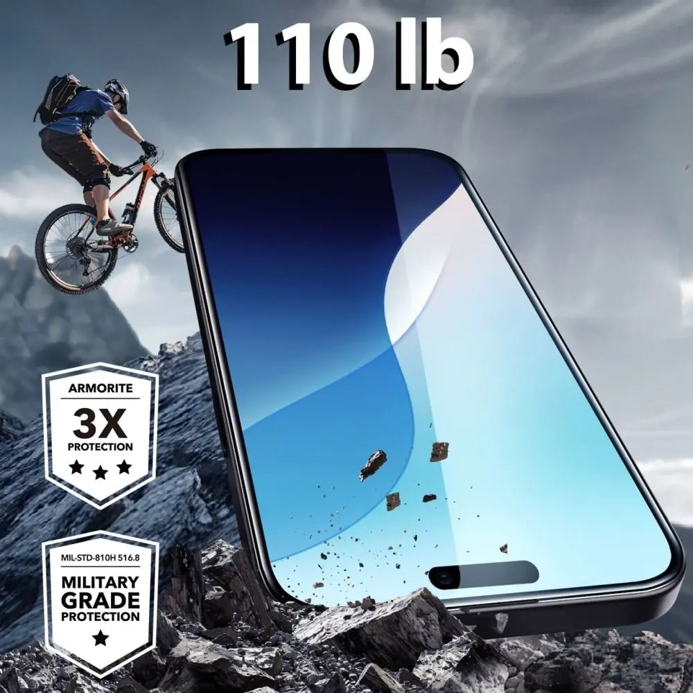 Hurtownia GSM - Szkło hartowane ESR Armorite Apple iPhone 16 Black - ESR833 - {ean13} - Hurt