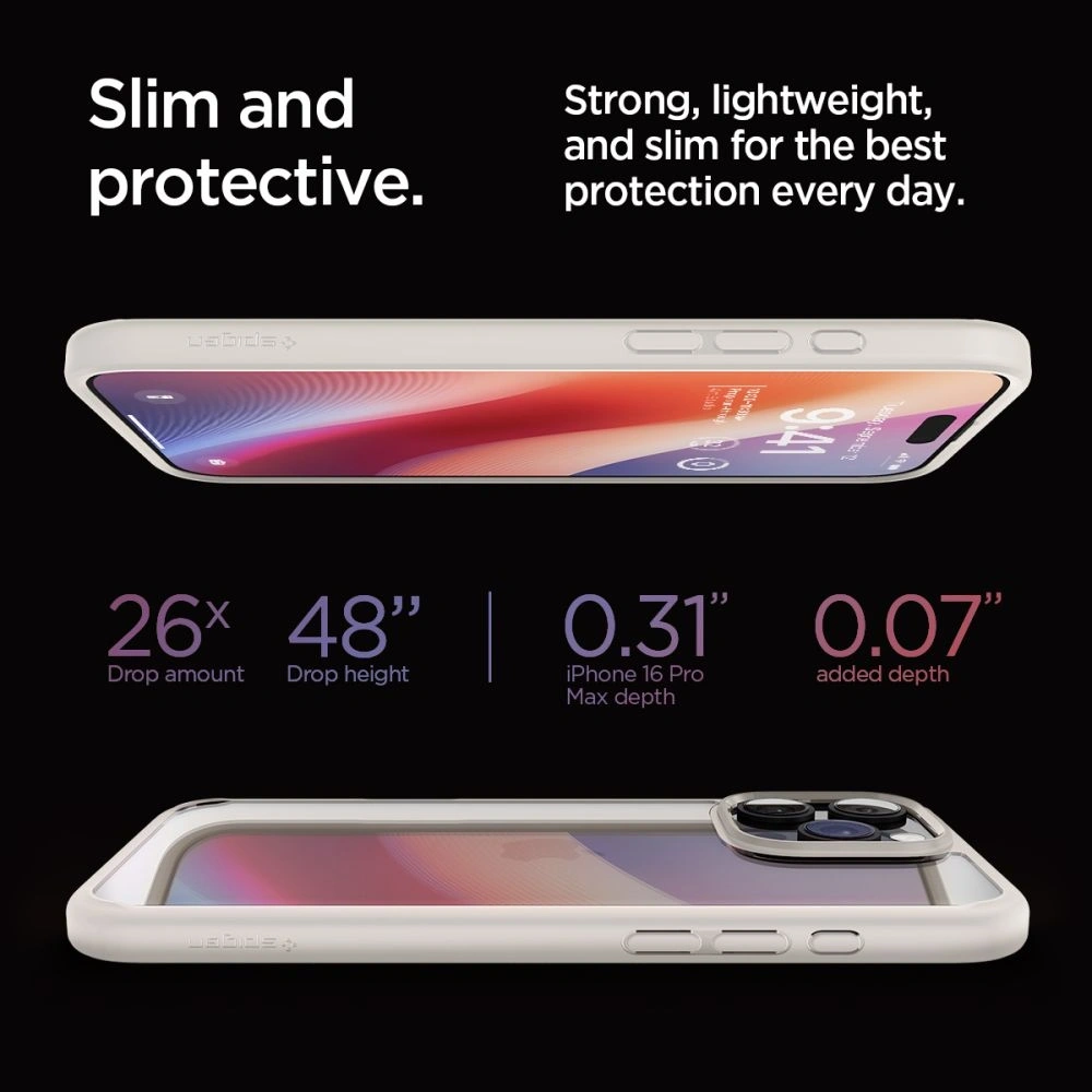 Hurtownia GSM - Spigen Ultra Hybrid Apple iPhone 16 Pro Max Titan Natural - SPN16468 - {ean13} - Hurt