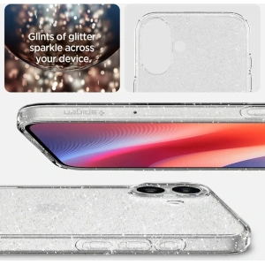 Wholesale Spigen Liquid Crystal Apple iPhone 16 Plus Glitter Crystal - SPN16470 - {ean13} - Hurt