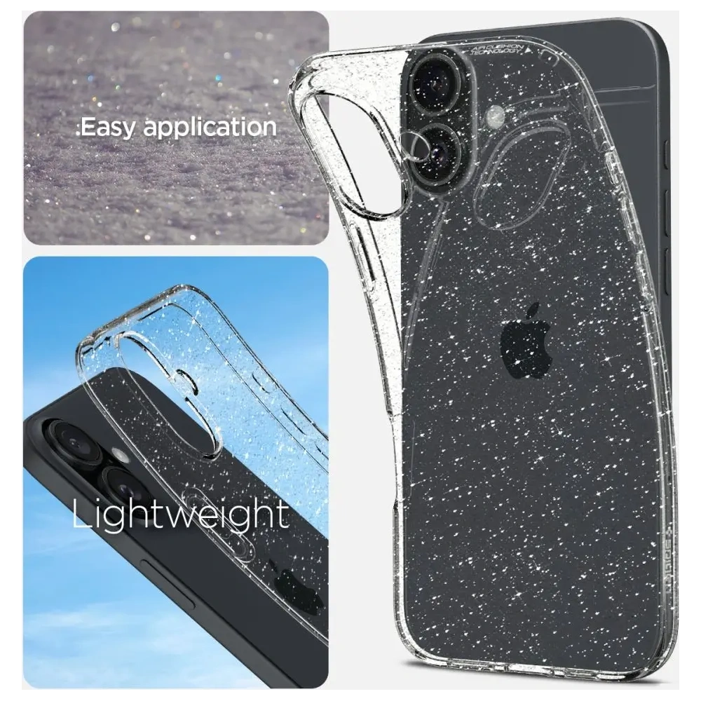 Hurtownia GSM - Spigen Folyékony Kristály Apple iPhone 16 Plus Csillogó Kristály - SPN16470 - {ean13} - Hurt