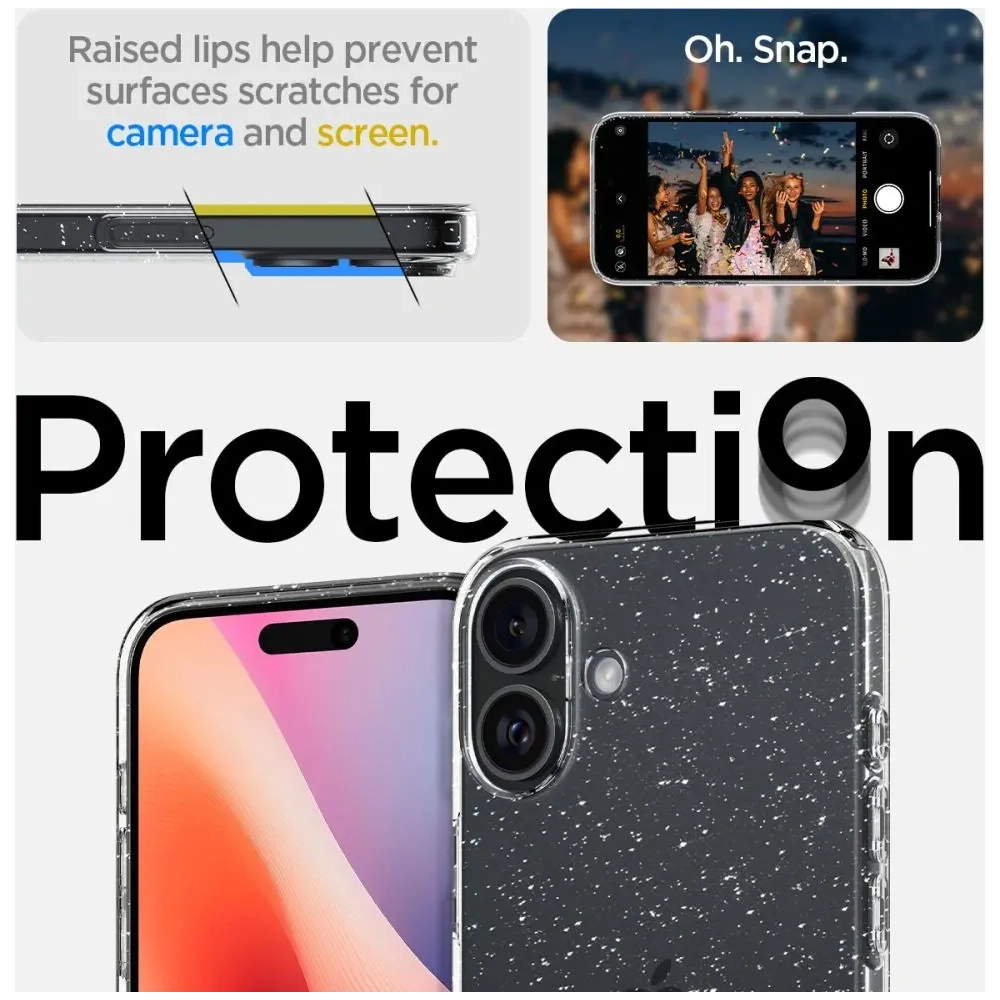 Hurtownia GSM - Spigen Folyékony Kristály Apple iPhone 16 Plus Csillogó Kristály - SPN16470 - {ean13} - Hurt