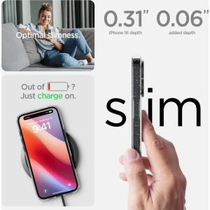Wholesale Spigen Liquid Crystal Apple iPhone 16 Plus Glitter Crystal - SPN16470 - {ean13} - Hurt