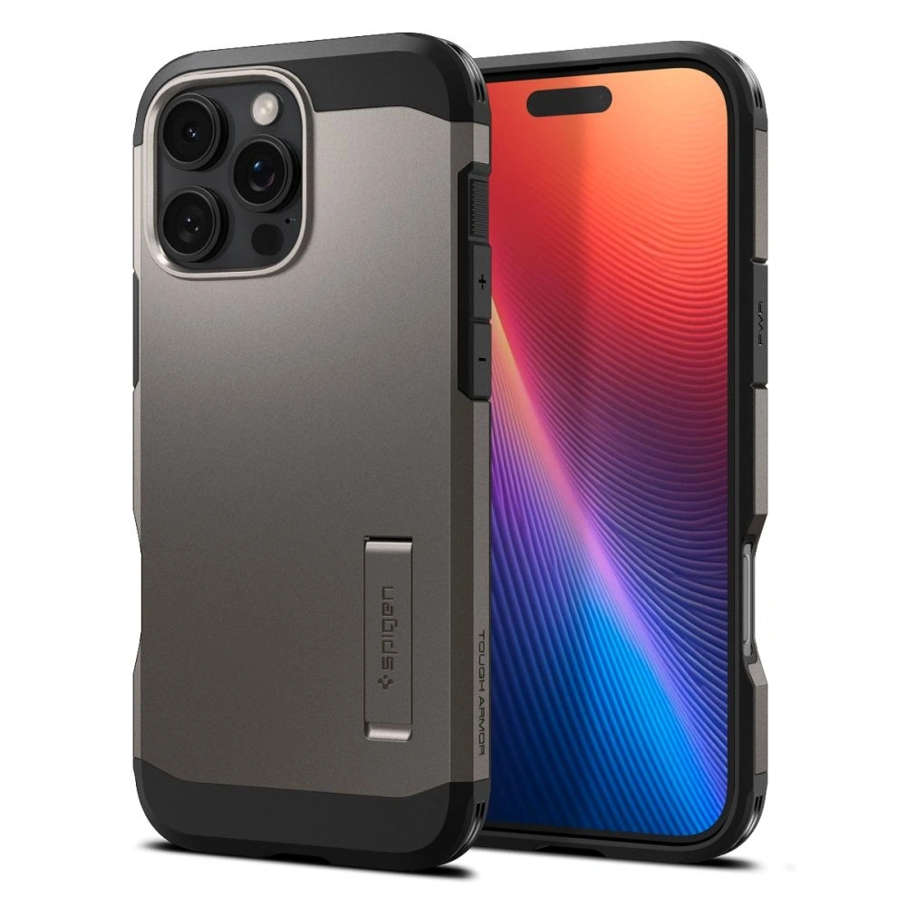 Hurtownia GSM - Etui Spigen Tough Armor Mag MagSafe Apple iPhone 16 Pro Gunmetal - SPN16473 - {ean13} - Hurt