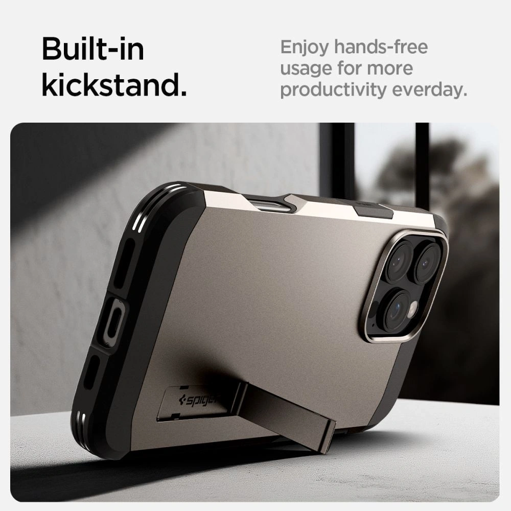 Hurtownia GSM - Etui Spigen Tough Armor Mag MagSafe Apple iPhone 16 Pro Gunmetal - SPN16473 - {ean13} - Hurt