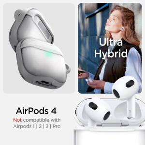 Hurtownia GSM - Spigen Ultra Hybrid Apple AirPods 4 Jet White - SPN16476 - {ean13} - Hurt