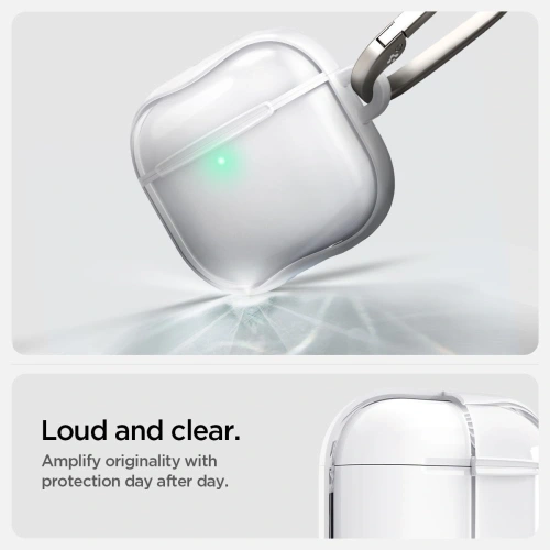 Etui Spigen Ultra Hybrid Apple AirPods 4 Jet White