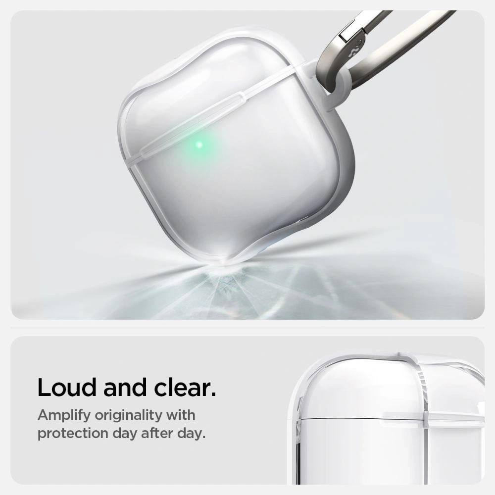 Hurtownia GSM - Spigen Ultra Hybrid Apple AirPods 4 Alb Jet - SPN16476 - {ean13} - Hurt