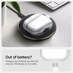 Hurtownia GSM - Spigen Ultra Hybrid Apple AirPods 4 Jet White - SPN16476 - {ean13} - Hurt