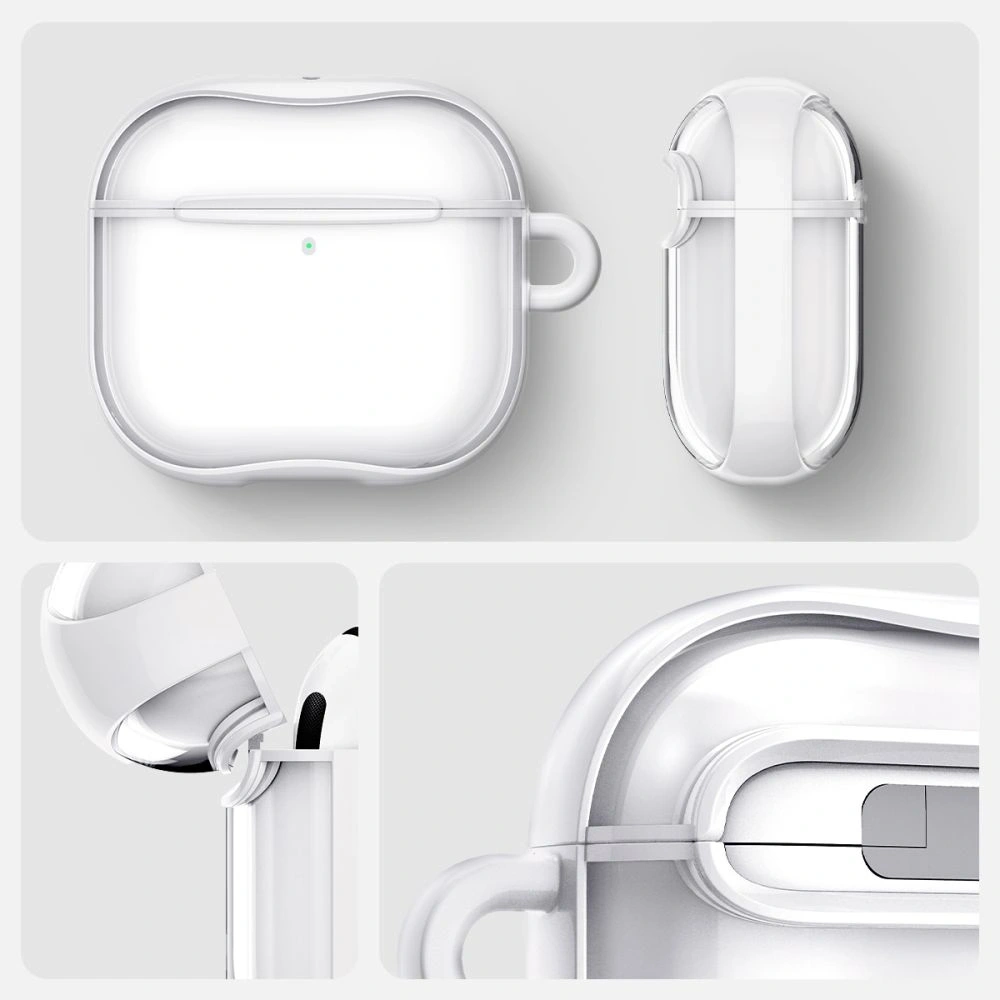 Hurtownia GSM - Spigen Ultra Hybrid Apple AirPods 4 Alb Jet - SPN16476 - {ean13} - Hurt