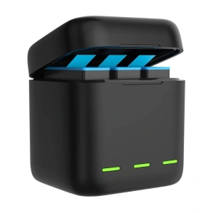 Hurtownia GSM - Telesin încărcător cu trei canale + 3 baterii TELESIN pentru GoPro Hero 9 / 10 / 11 / 12 - TLS164 - {ean13} - Hurt