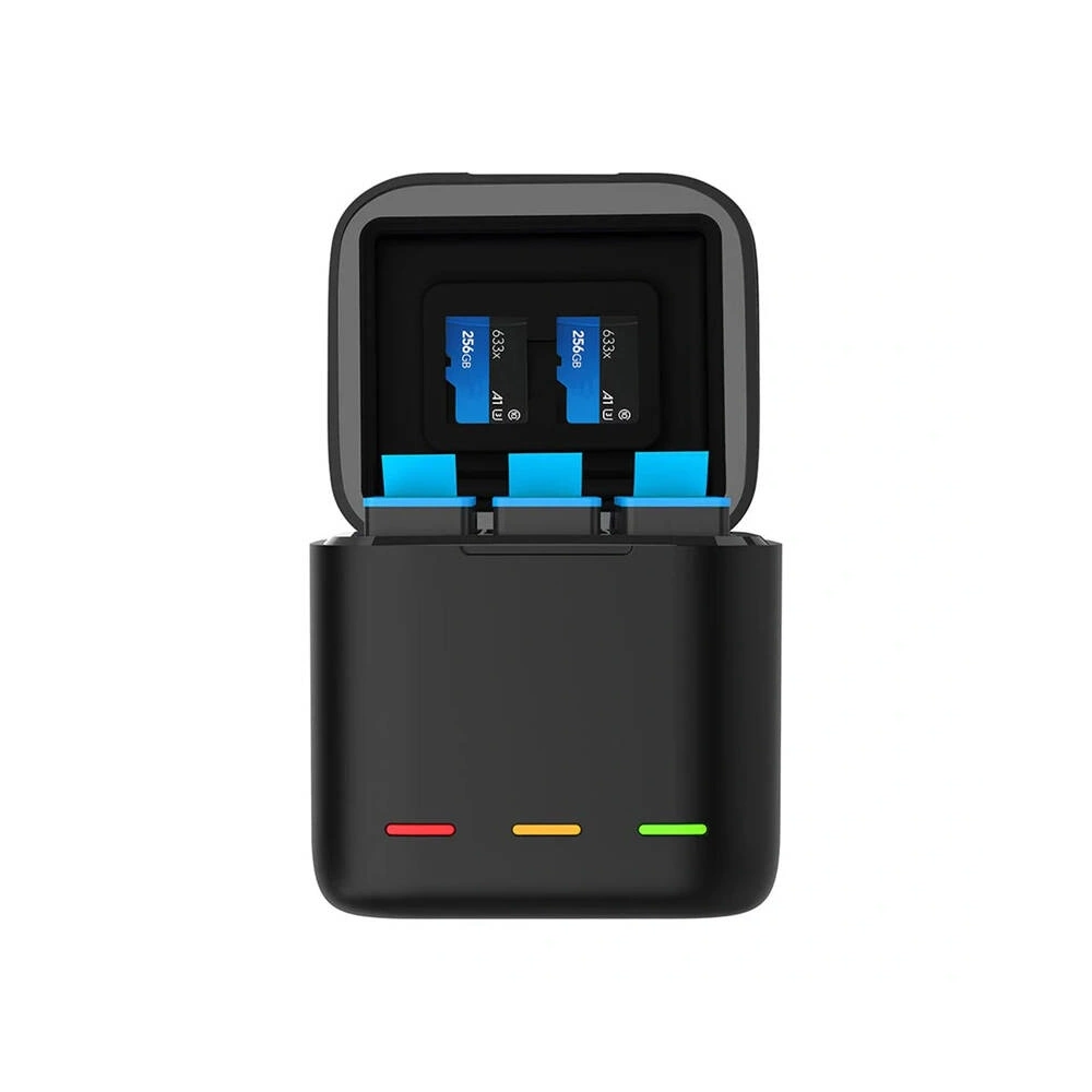 Wholesale Telesin three-channel box charger + 3 TELESIN batteries for GoPro Hero 9 / 10 / 11 / 12 - TLS164 - {ean13} - Hurt