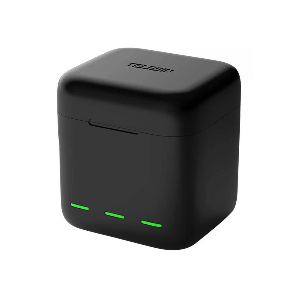 Hurtownia GSM - Telesin încărcător cu trei canale + 3 baterii TELESIN pentru GoPro Hero 9 / 10 / 11 / 12 - TLS164 - {ean13} - Hurt