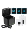 Wholesale Telesin three-channel box charger + 3 TELESIN batteries for GoPro Hero 9 / 10 / 11 / 12 - TLS164 - {ean13} - Hurt
