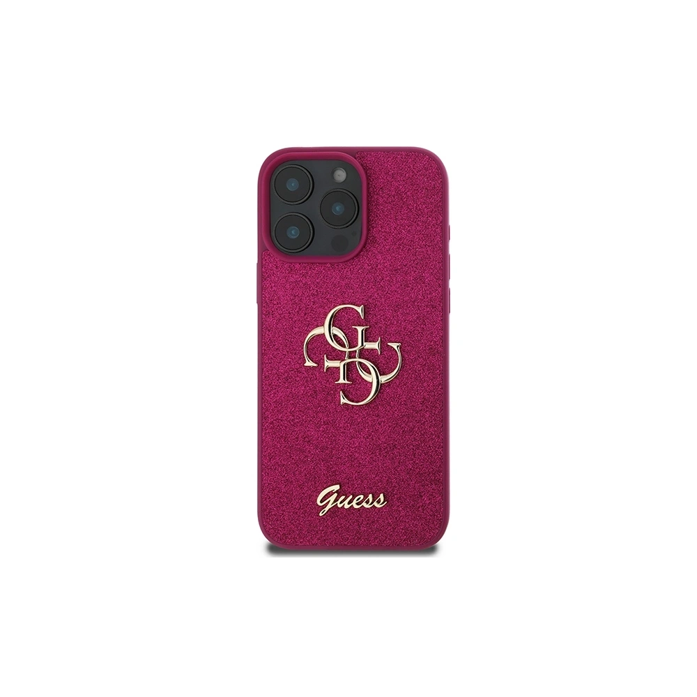 Hurtownia GSM - Guess GUHCP16LHG4SGU Apple iPhone 16 Pro kemény tok Glitter Script Big 4G lila - GUE3619 - {ean13} - Hurt