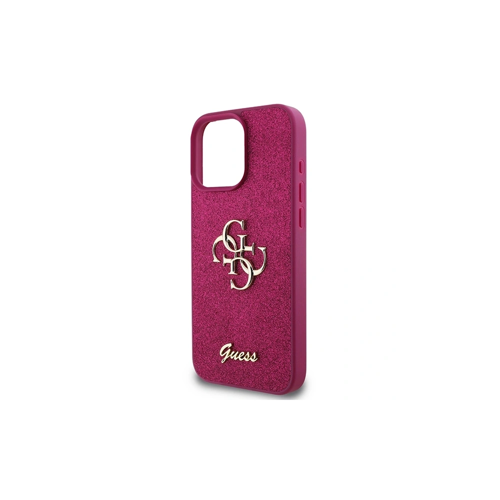 Hurtownia GSM - Guess GUHCP16LHG4SGU Apple iPhone 16 Pro kemény tok Glitter Script Big 4G lila - GUE3619 - {ean13} - Hurt