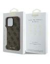 Hurtownia GSM - Guess GUHCP16XG4GFBR Apple iPhone 16 Pro Max husă dură 4G Clasic maro - GUE3620 - {ean13} - Hurt