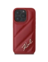 Hurtownia GSM - Karl Lagerfeld KLHCP16LPQDSMGR Apple iPhone 16 Pro kemény tok Quilted Signature piros - KLD21678 - {ean13} - Hurt