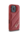 Hurtownia GSM - Karl Lagerfeld KLHCP16LPQDSMGR Apple iPhone 16 Pro kemény tok Quilted Signature piros - KLD21678 - {ean13} - Hurt