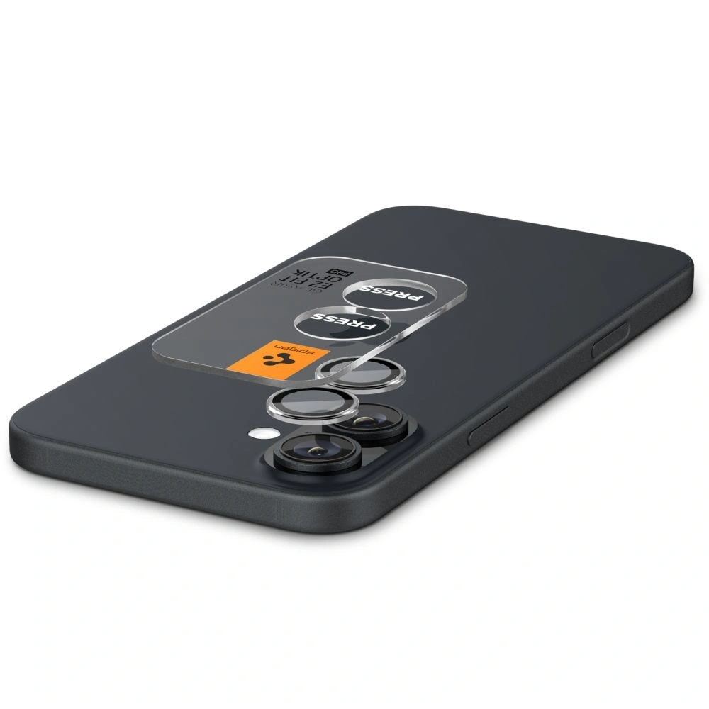 Hurtownia GSM - Sticlă călită pentru aparat Spigen GLAS.tR Ez Fit Optik Pro Protector de Cameră Apple iPhone 16 / 16 Plus Cristal Clar [2 PACK] - SPN16477 - {ean13} - Hurt