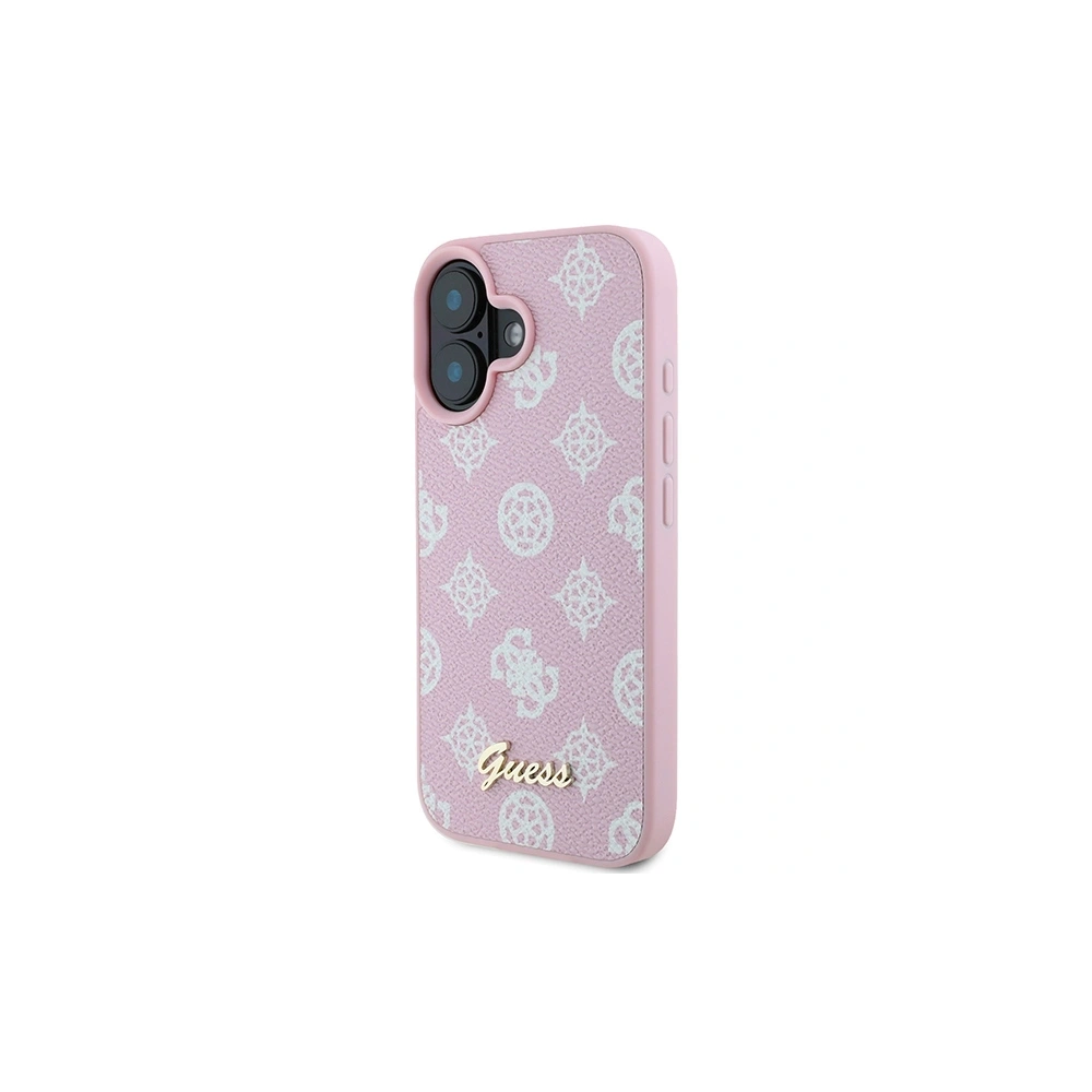 Hurtownia GSM - Guess GUHMP16MPGPYSP Apple iPhone 16 Plus kemény tok Peony Script Logo MagSafe rózsaszín - GUE3621 - {ean13} - Hurt
