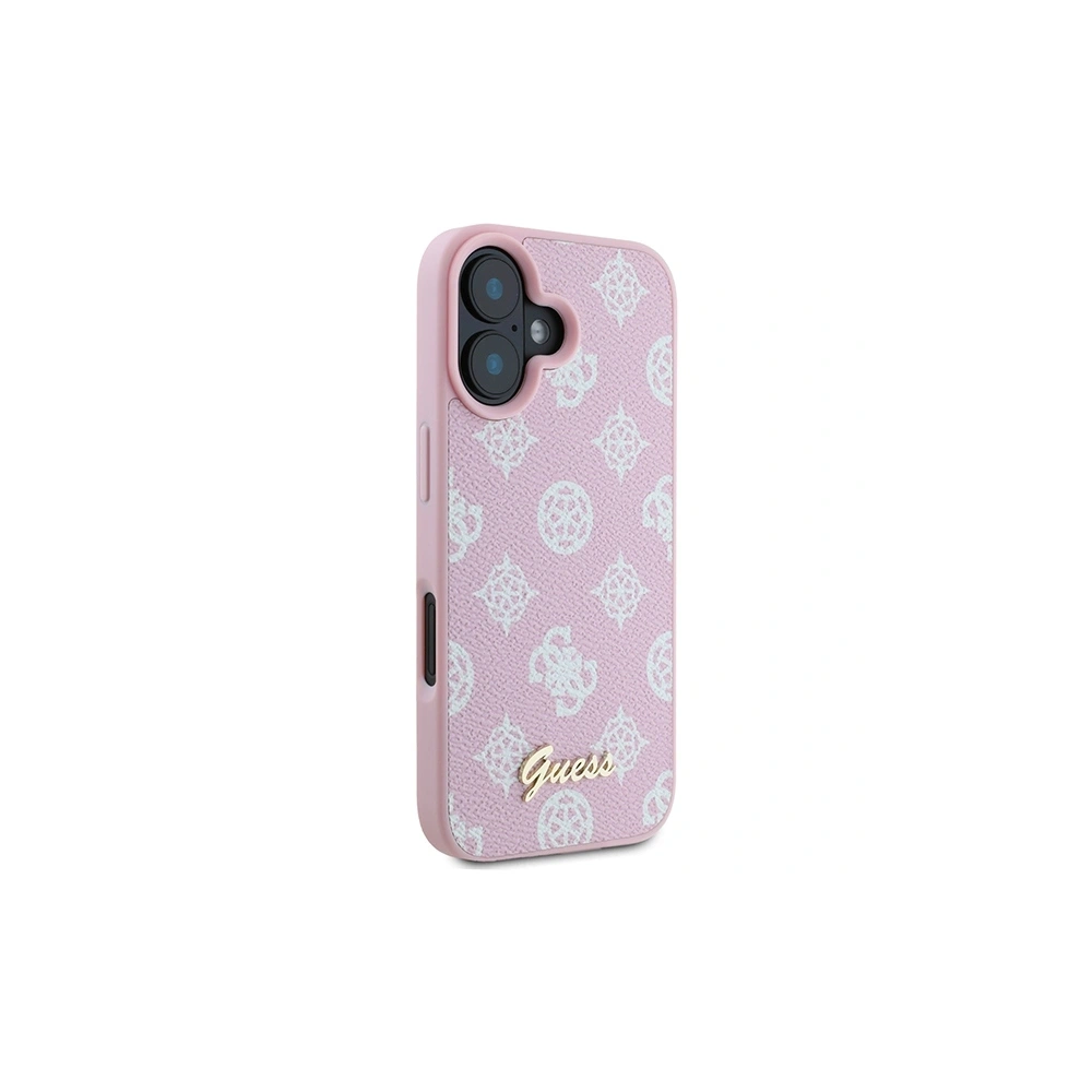 Hurtownia GSM - Guess GUHMP16MPGPYSP Apple iPhone 16 Plus kemény tok Peony Script Logo MagSafe rózsaszín - GUE3621 - {ean13} - Hurt
