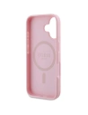 Hurtownia GSM - Guess GUHMP16MPGPYSP Apple iPhone 16 Plus kemény tok Peony Script Logo MagSafe rózsaszín - GUE3621 - {ean13} - Hurt