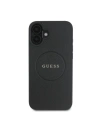 Hurtownia GSM - Hádej GUHMP16SPGHSMMK Apple iPhone 16 hardcase s texturou zlatý prsten MagSafe černý - GUE3622 - {ean13} - Hurt