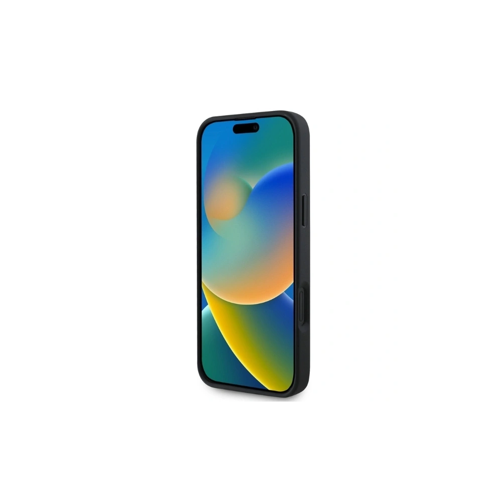 Hurtownia GSM - Hádej GUHMP16SPGHSMMK Apple iPhone 16 hardcase s texturou zlatý prsten MagSafe černý - GUE3622 - {ean13} - Hurt
