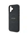 Hurtownia GSM - Guess GUHMP16SPSAPSMEK Apple iPhone 16 tvrdý kryt Saffiano Peony Classic Logo MagSafe černý - GUE3624 - {ean13} - Hurt