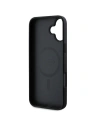 Hurtownia GSM - Guess GUHMP16SPSAPSMEK Apple iPhone 16 tvrdý kryt Saffiano Peony Classic Logo MagSafe černý - GUE3624 - {ean13} - Hurt