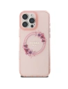 Hurtownia GSM - Guess GUHMP16XHFWFCP Apple iPhone 16 Pro Max hardcase IML Flori Coroană MagSafe roz - GUE3625 - {ean13} - Hurt