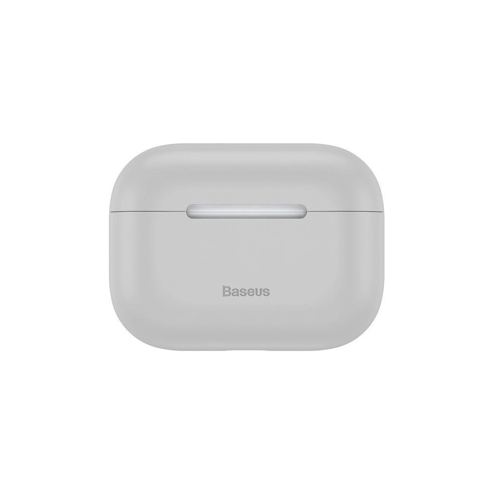 Hurtownia GSM - Silikonowe etui ochronne Baseus Super Thin do Apple AirPods Pro (szare) - BSU1032GRY - {ean13} - Hurt
