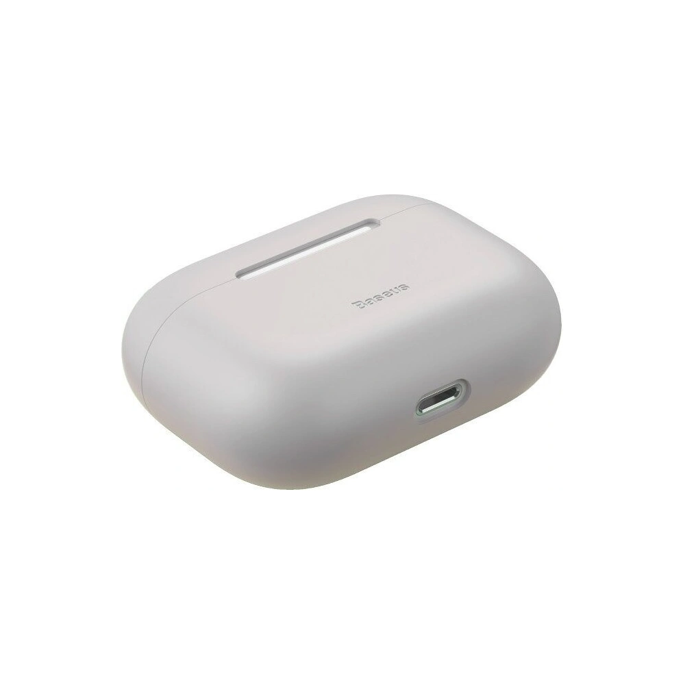 Hurtownia GSM - Silikonowe etui ochronne Baseus Super Thin do Apple AirPods Pro (szare) - BSU1032GRY - {ean13} - Hurt