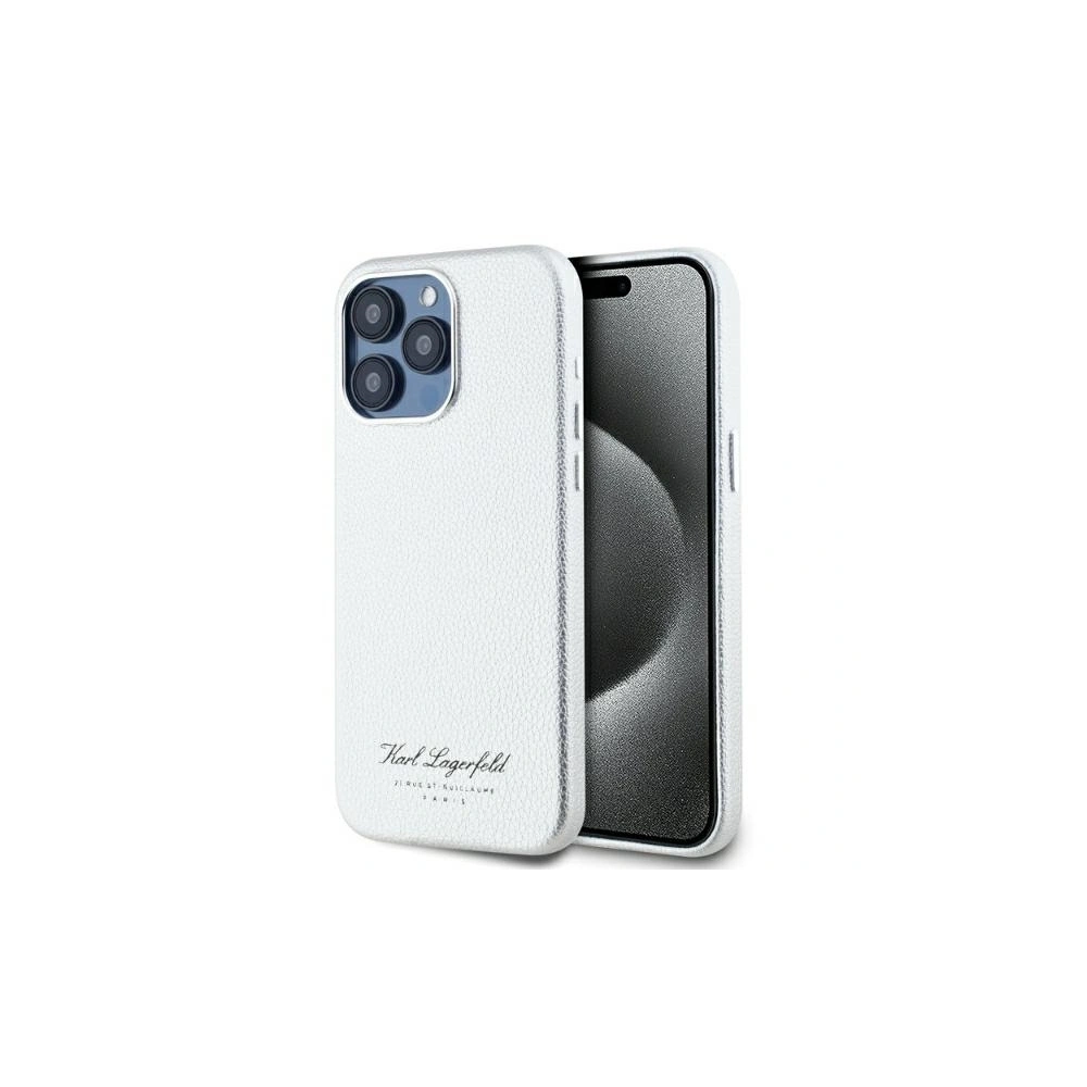 Hurtownia GSM - Karl Lagerfeld KLHCP16XPGWCMKHG Apple iPhone 16 Pro Max tvrdý obal hotel RSG šedý - KLD21681 - {ean13} - Hurt