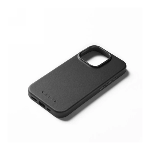 Etui Mujjo Leather Case Apple iPhone 16 Pro MagSafe (black)