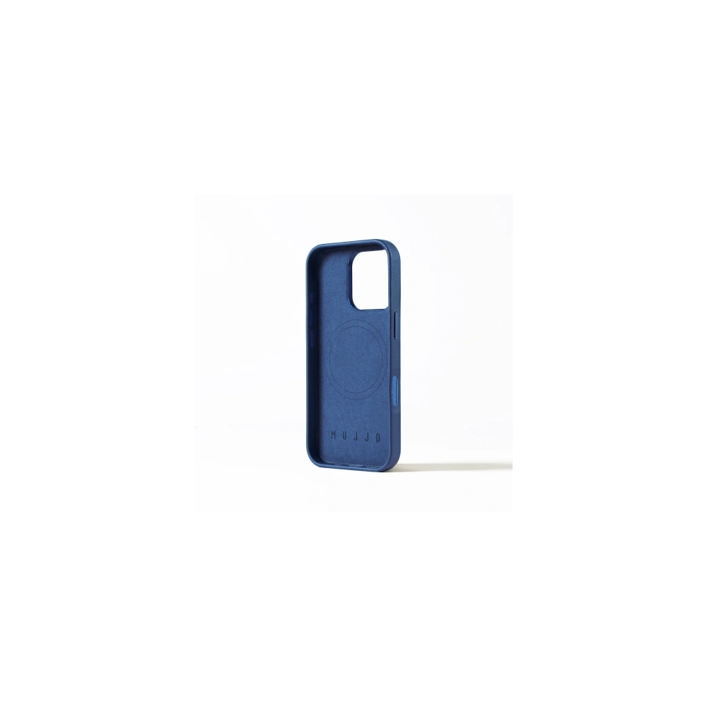 Hurtownia GSM - Mujjo Bőrtok Apple iPhone 16 Pro MagSafe (monaco kék) - MUJ118 - {ean13} - Hurt