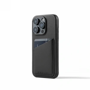 Hurtownia GSM - Mujjo Geldbörse Lederhülle Apple iPhone 16 Pro MagSafe (schwarz) - MUJ120 - {ean13} - Hurt