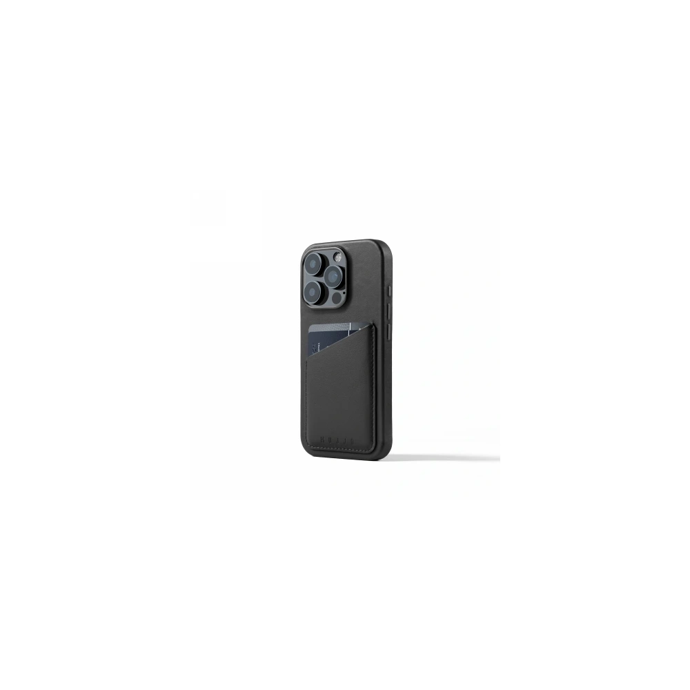 Hurtownia GSM - Mujjo Geldbörse Lederhülle Apple iPhone 16 Pro MagSafe (schwarz) - MUJ120 - {ean13} - Hurt