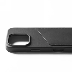 Hurtownia GSM - Mujjo Geldbörse Lederhülle Apple iPhone 16 Pro MagSafe (schwarz) - MUJ120 - {ean13} - Hurt