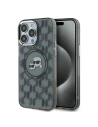 Etui Karl Lagerfeld KLHMP15LHMCKMHK Apple iPhone 15 Pro IML Monogram Karl&Choupette Head MagSafe czarny/black