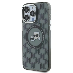 Hurtownia GSM - Etui Karl Lagerfeld KLHMP15LHMCKMHK Apple iPhone 15 Pro IML Monogram Karl&Choupette Head MagSafe czarny/black - KLD21682 - {ean13} - Hurt