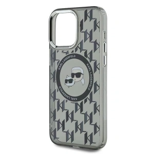 Hurtownia GSM - Etui Karl Lagerfeld KLHMP15LHMCKMHK Apple iPhone 15 Pro IML Monogram Karl&Choupette Head MagSafe czarny/black - KLD21682 - {ean13} - Hurt