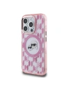 Hurtownia GSM - Karl Lagerfeld KLHMP15LHMCKMHP Apple iPhone 15 Pro IML Monogram Karl&Choupette Head MagSafe rózsaszín - KLD21683 - {ean13} - Hurt