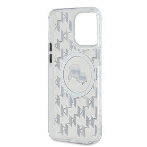 Hurtownia GSM - Etui Karl Lagerfeld KLHMP15LHMCKMHT Apple iPhone 15 Pro IML Monogram Karl&Choupette Head MagSafe przezroczysty/transparent - KLD21684 - {ean13} - Hurt